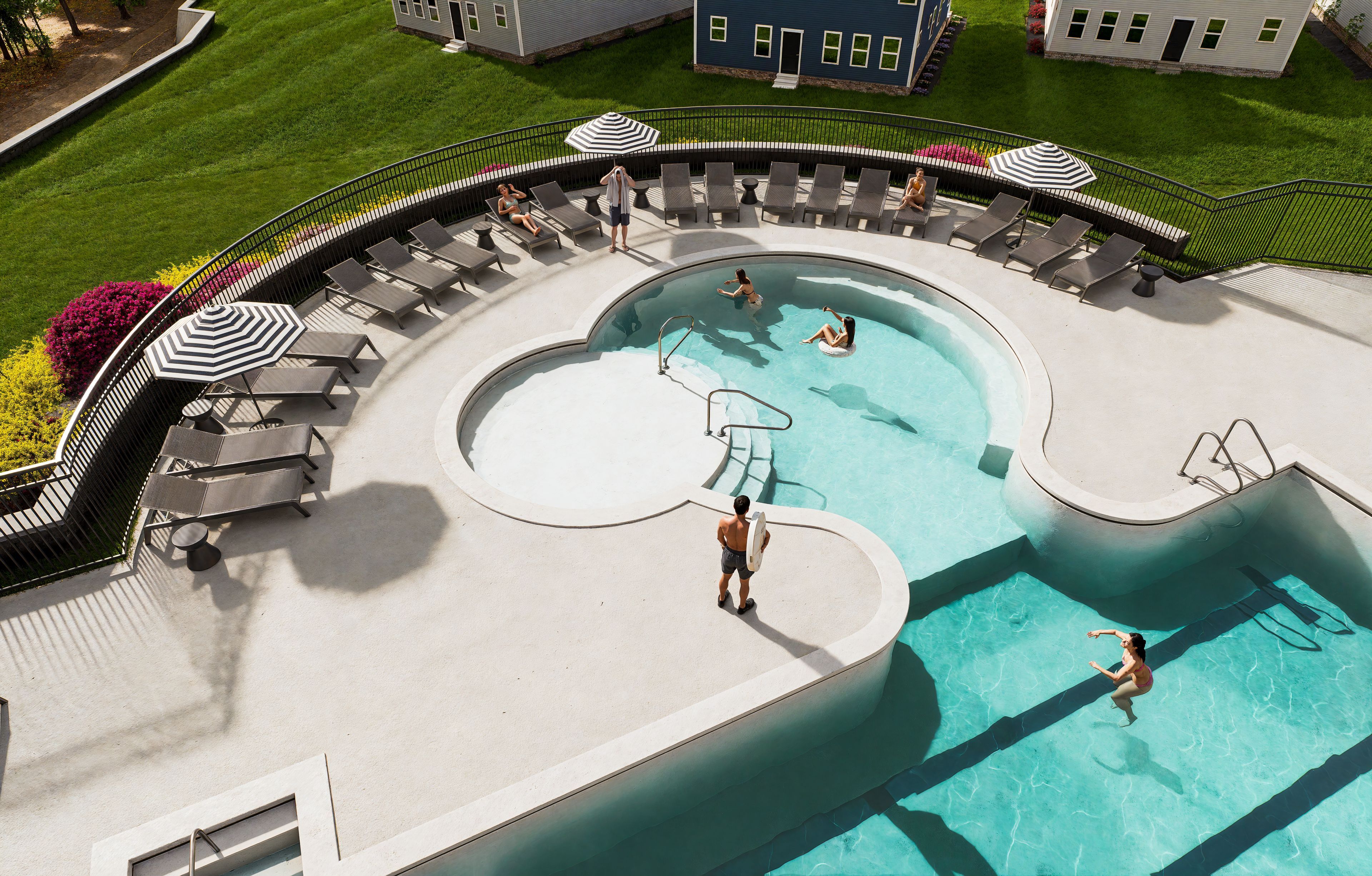 Aerial Pool Partial 2