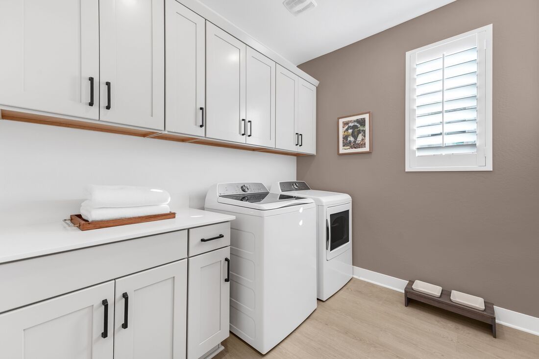 Combs Ranch Journey Compass Laundry Room