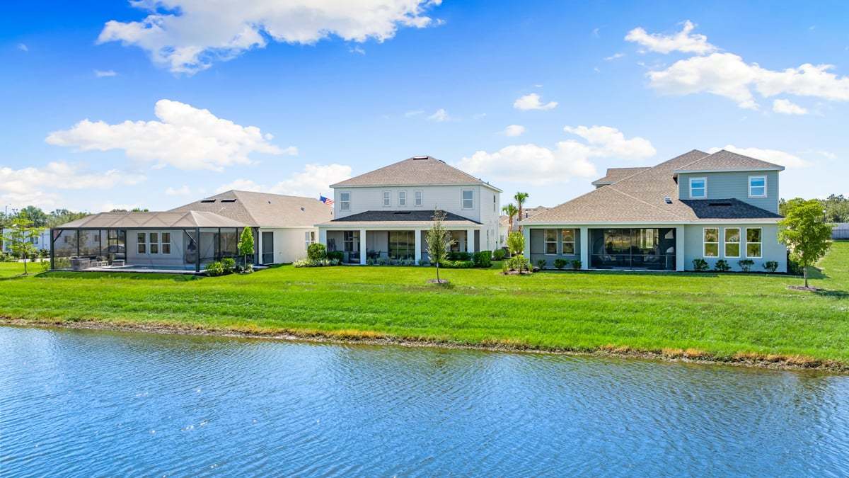 Model Row And Community Entrance - Palms at...