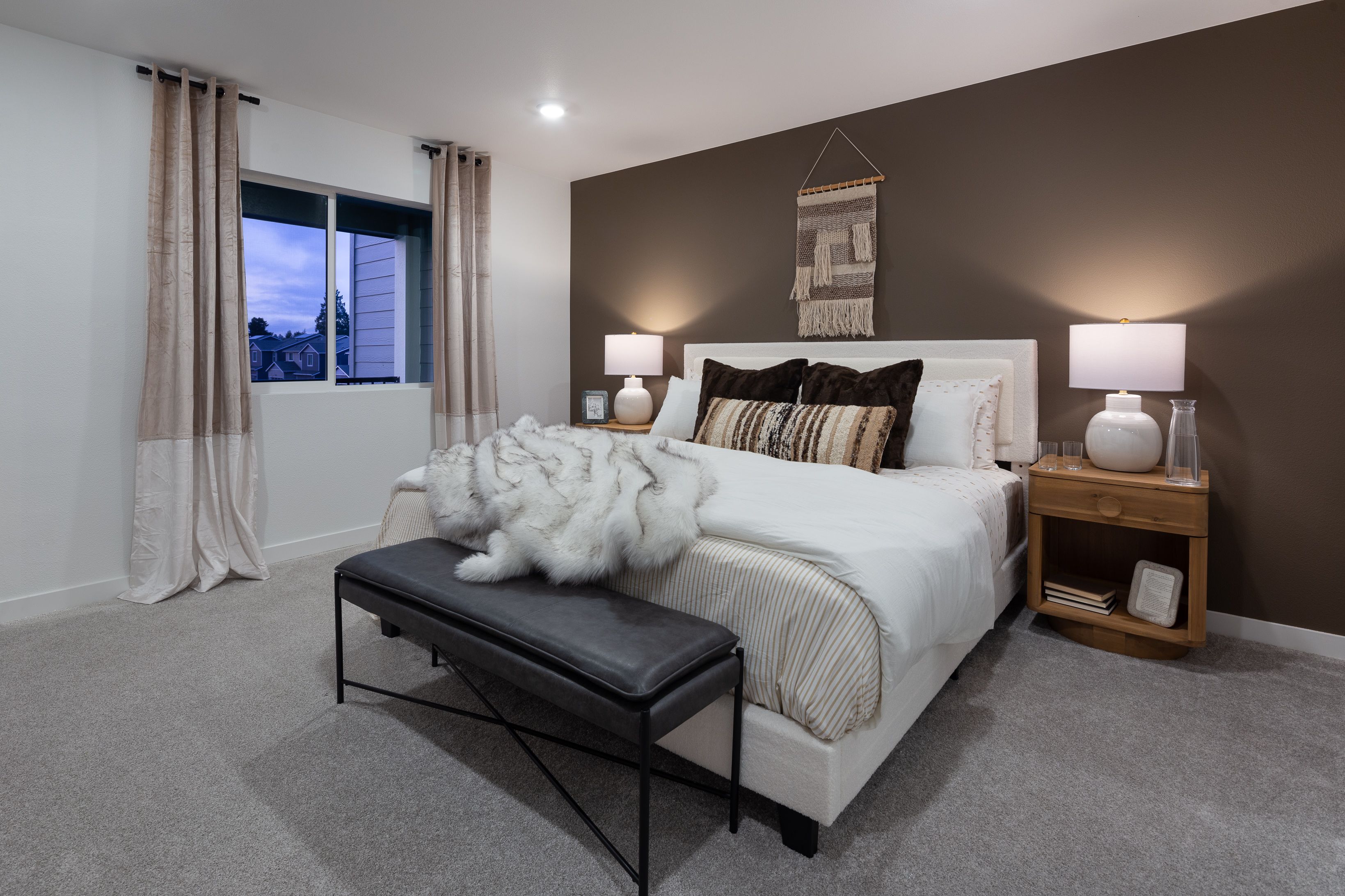 Piper Ridge Townhomes Sorrel Primary Bedroom