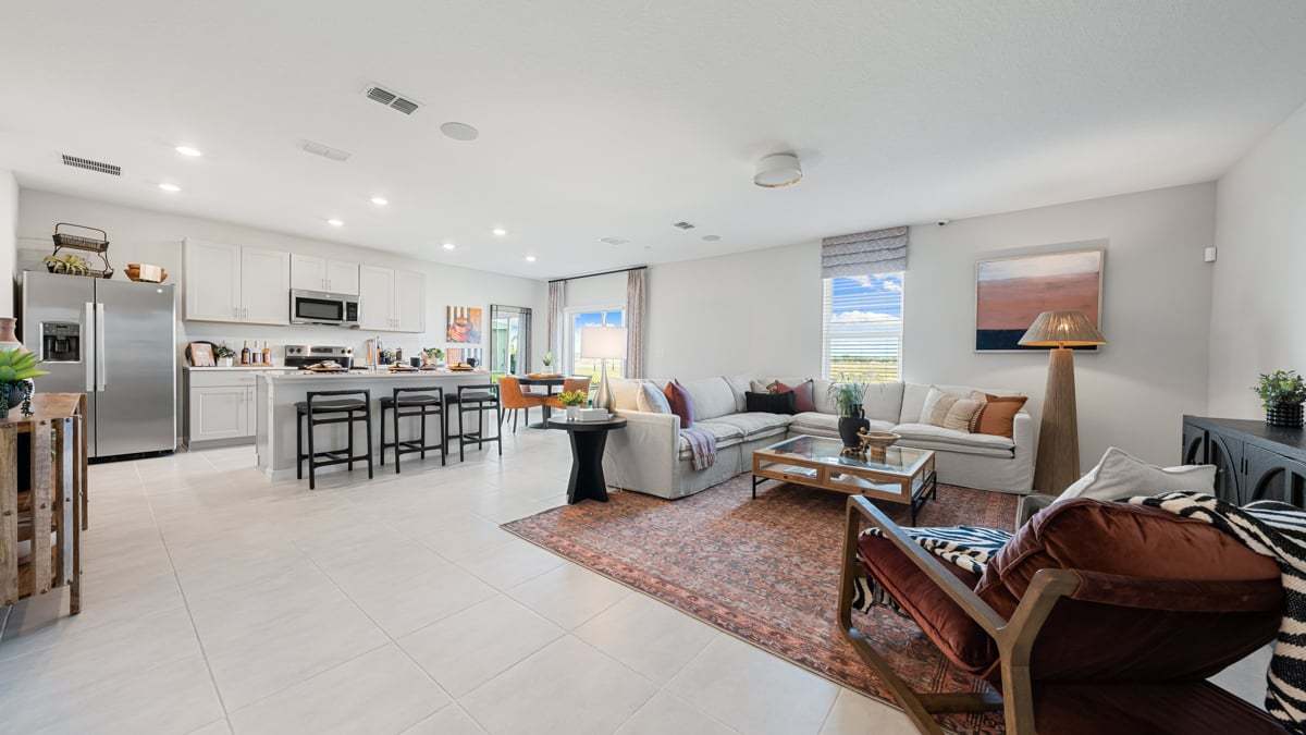 Cove at Coasterra - Maple Model-15 PS living...