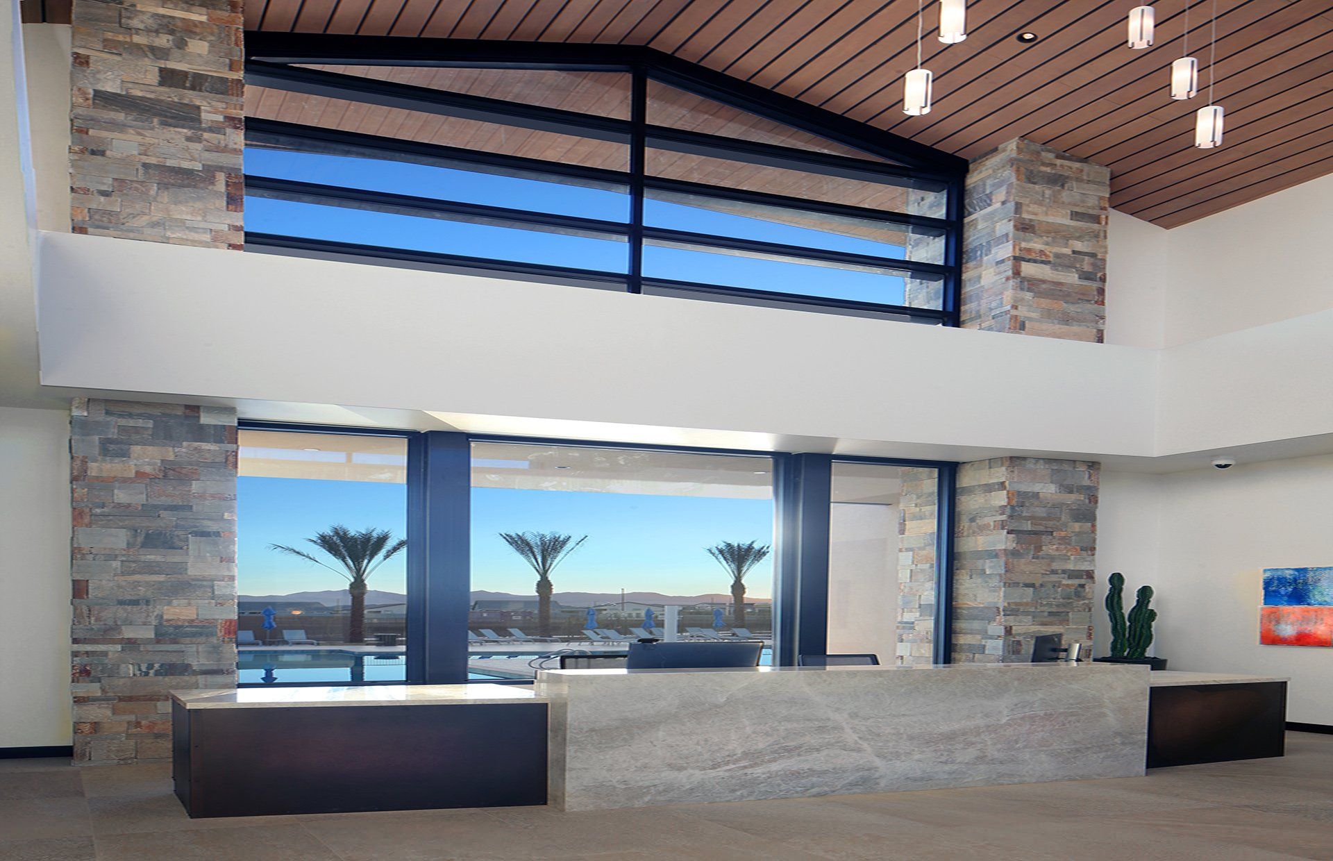 Asante reception desk