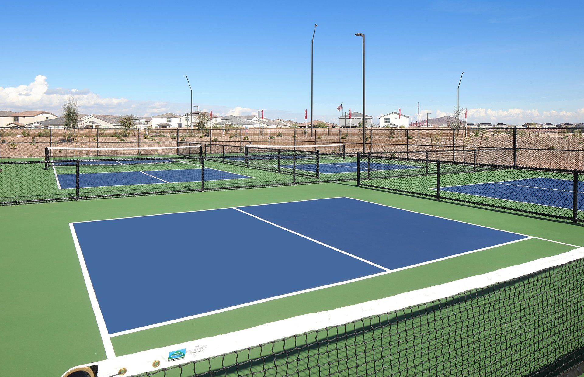Asante pickleball court 4