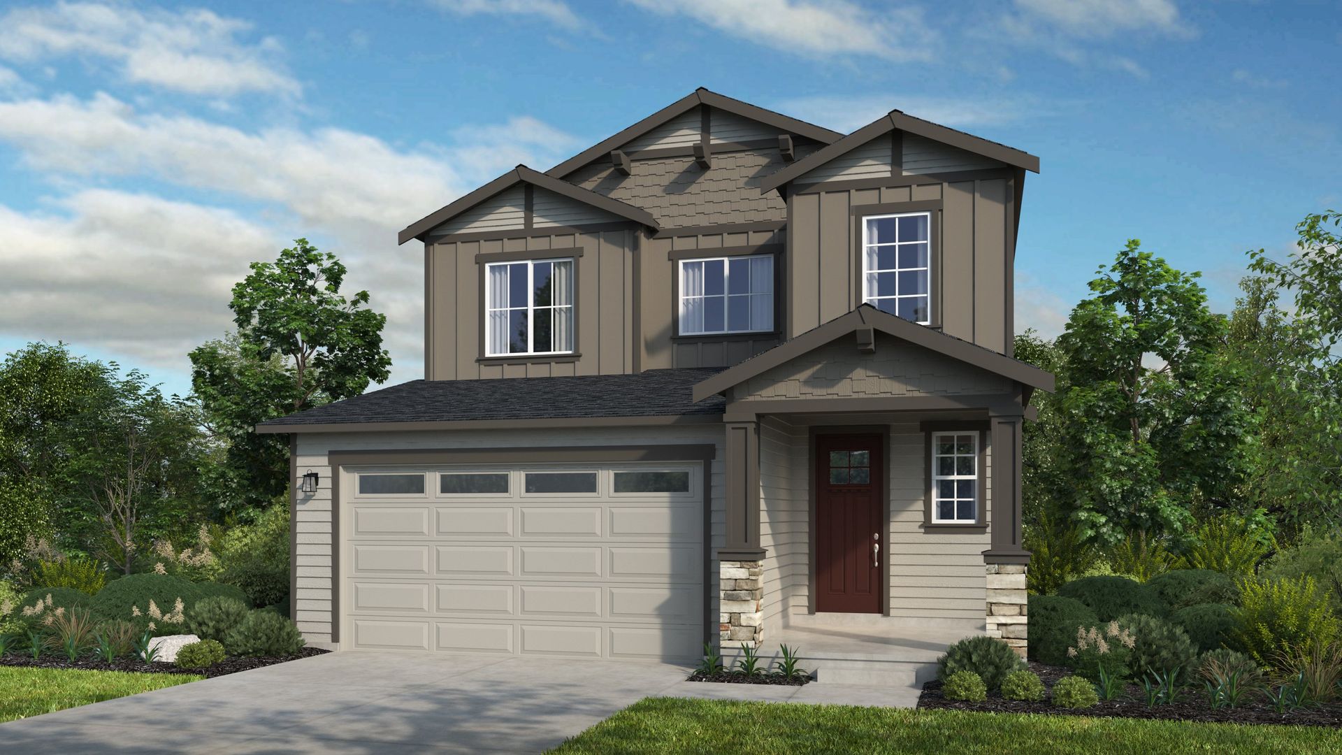Cypress II Elevation A