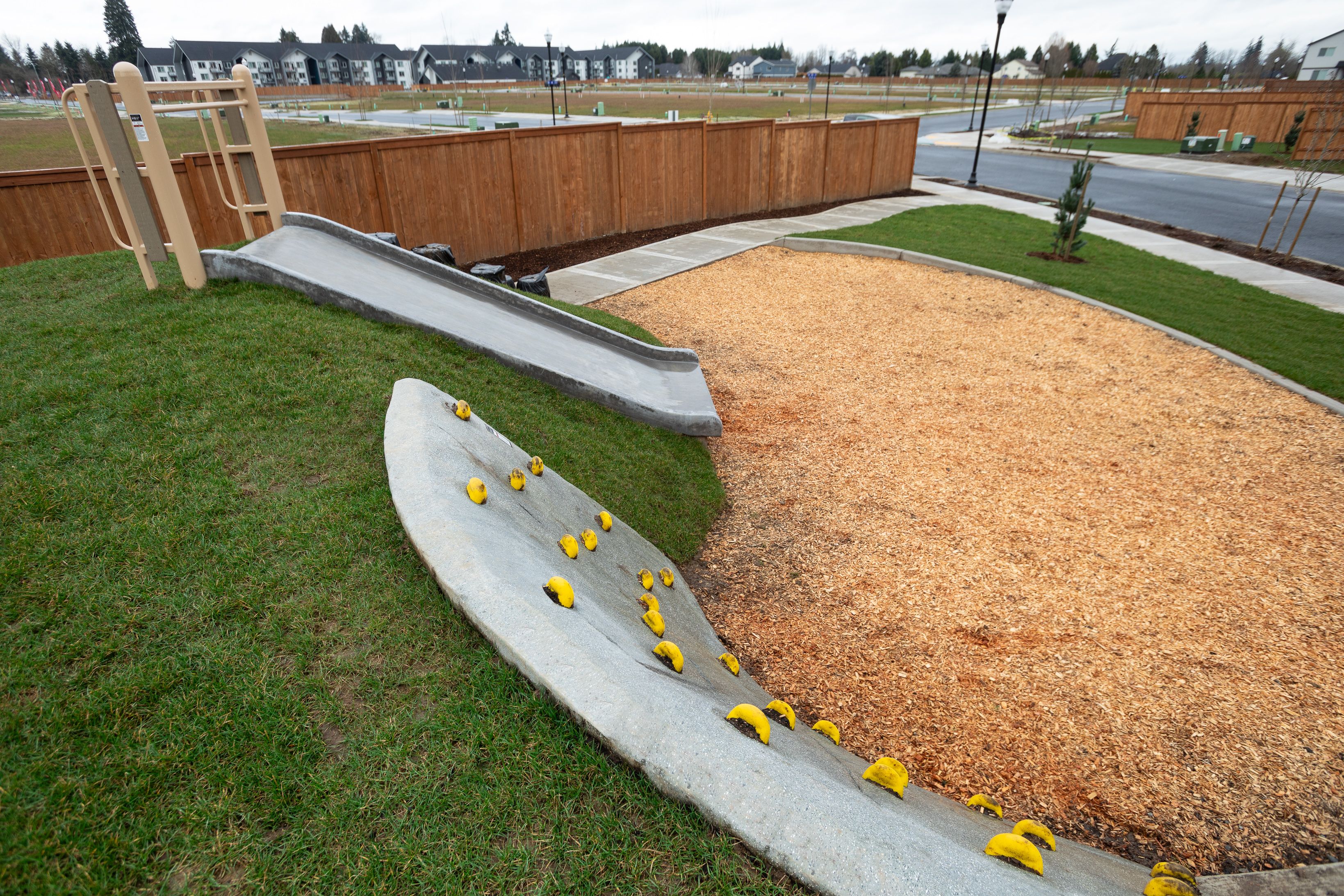 Woodin Creek Station Park Climing Wall