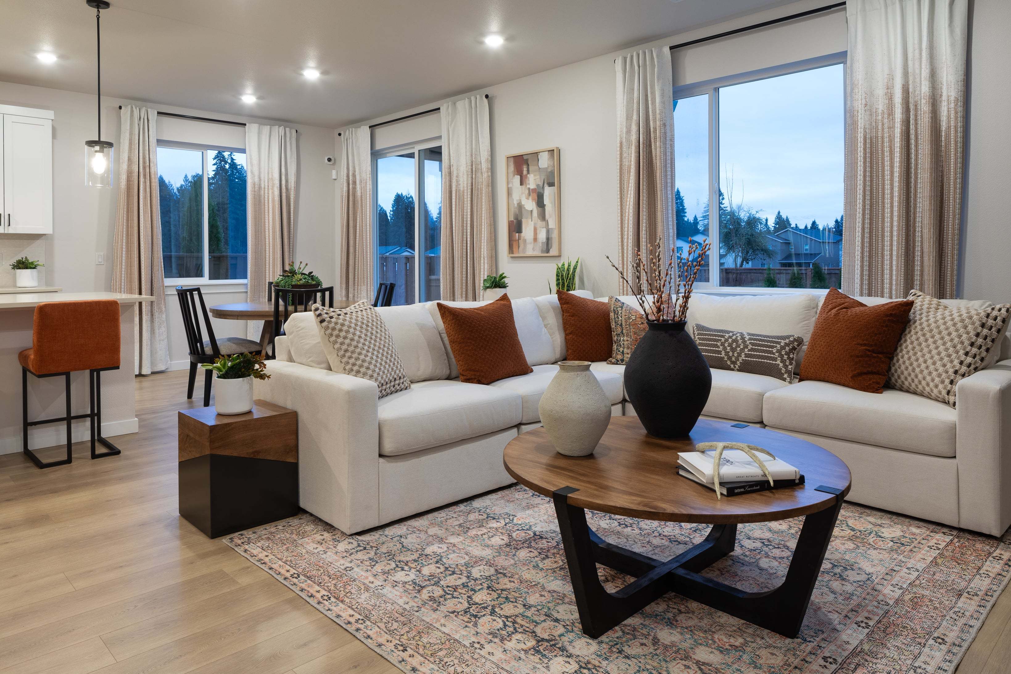 Elk Prairie Calliope II Great Room_Dining Room