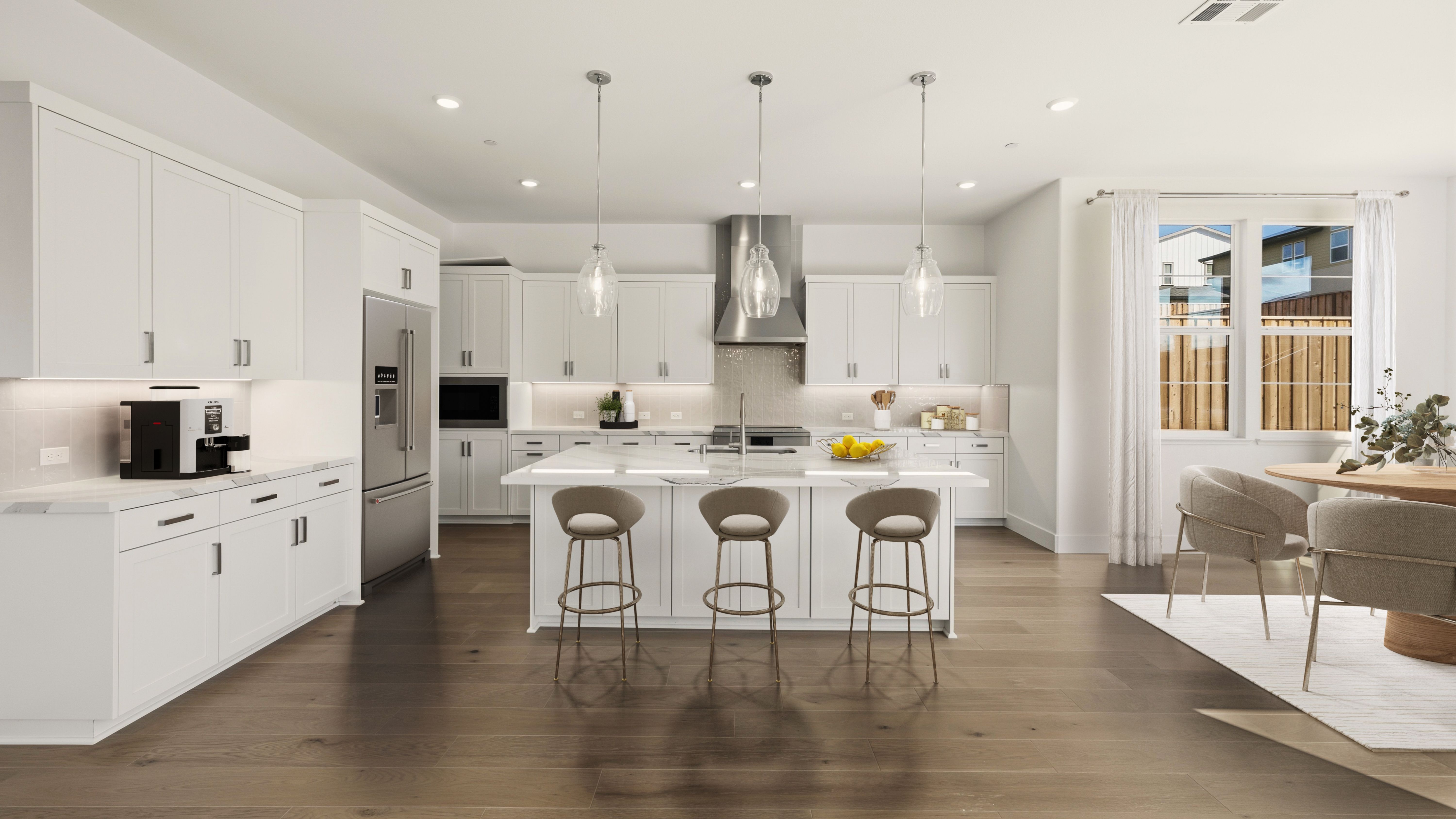 Plan 2 Kitchen and Dining