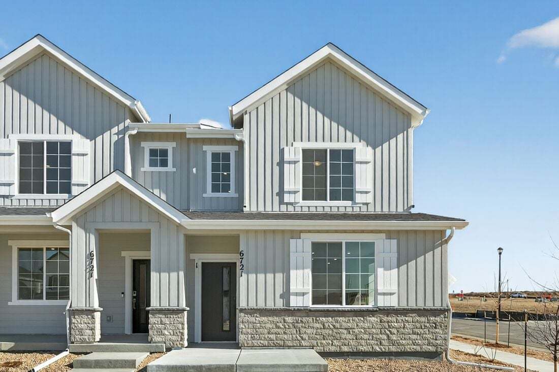 Frontier - Parterre Townhomes - The Westerly Collection: Thornton, Colorado - Taylor Morrison