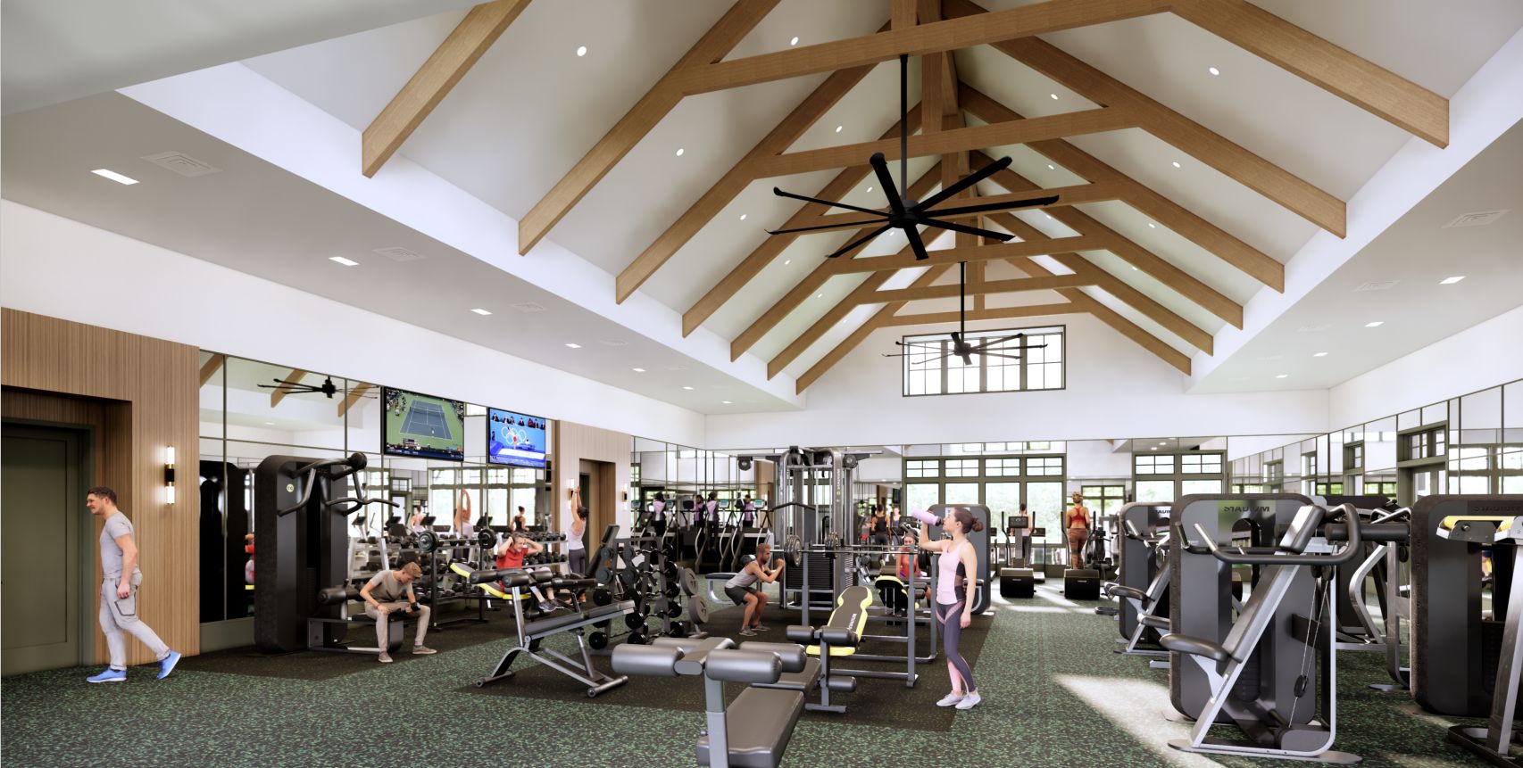 Gym Renderings