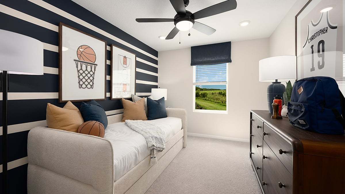 Southloch-Townhome-Jacaranda secondary bedroom