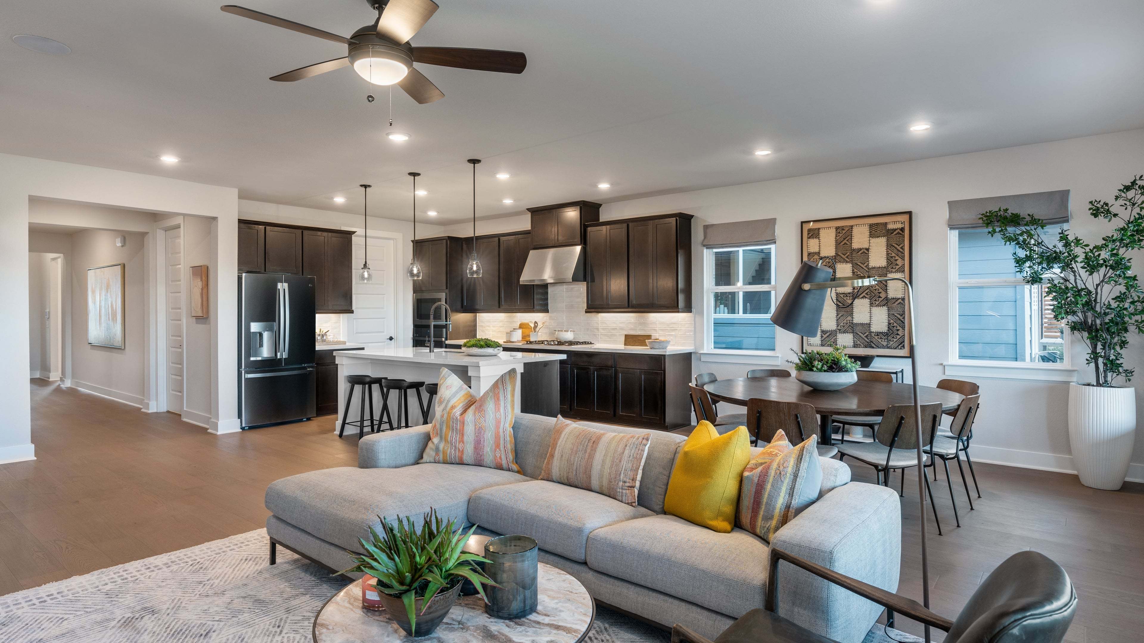 Dovetail  Living Room Dining Room Kitchen