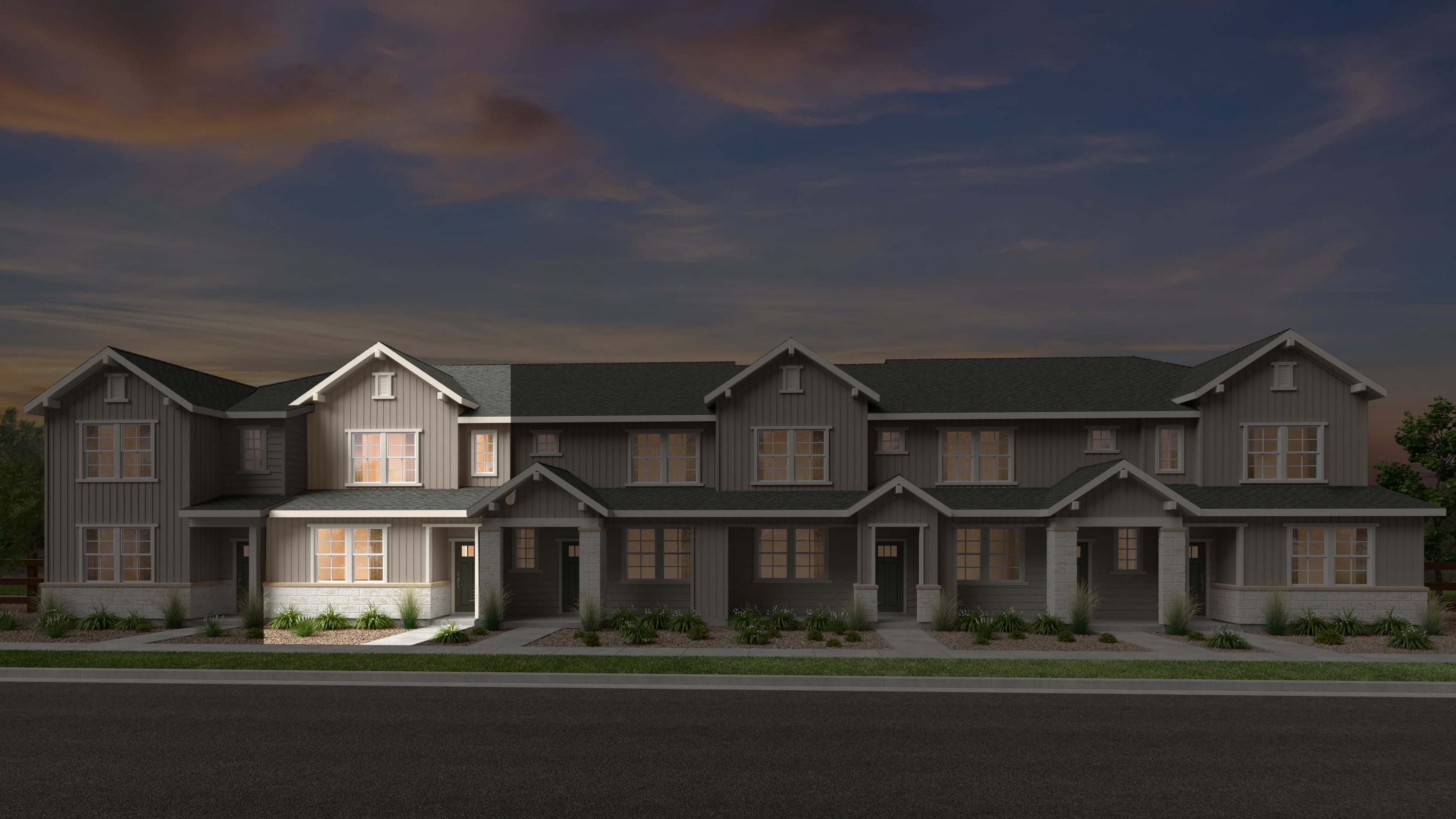 Frontier - Trailstone Townhomes - The Westerly Collection: Arvada, Colorado - Taylor Morrison