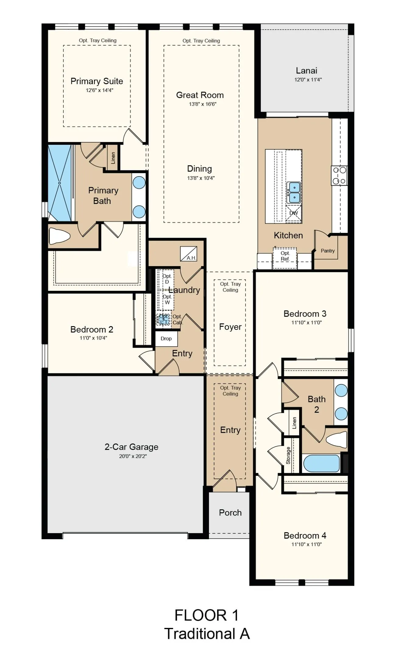 Carlsbad floor plan layout