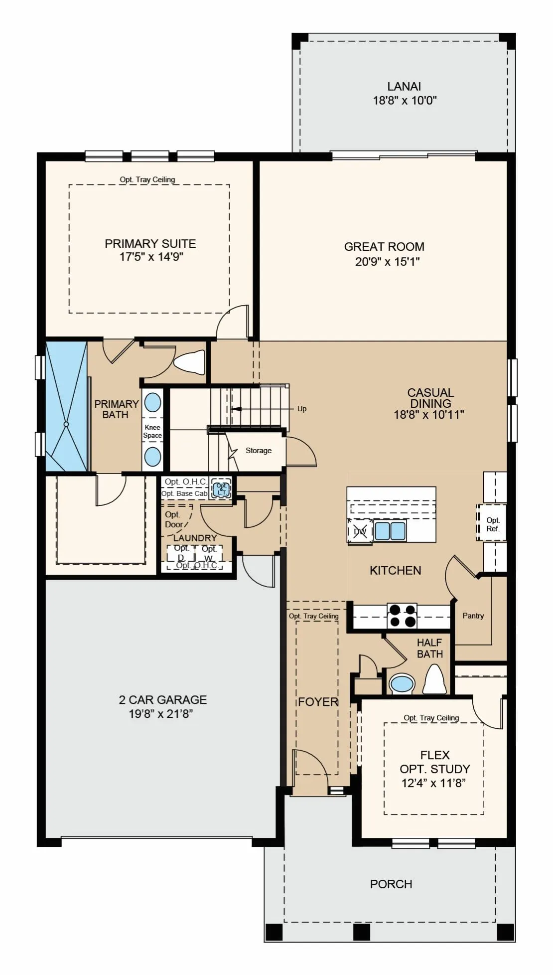 Bermuda floor plan layout