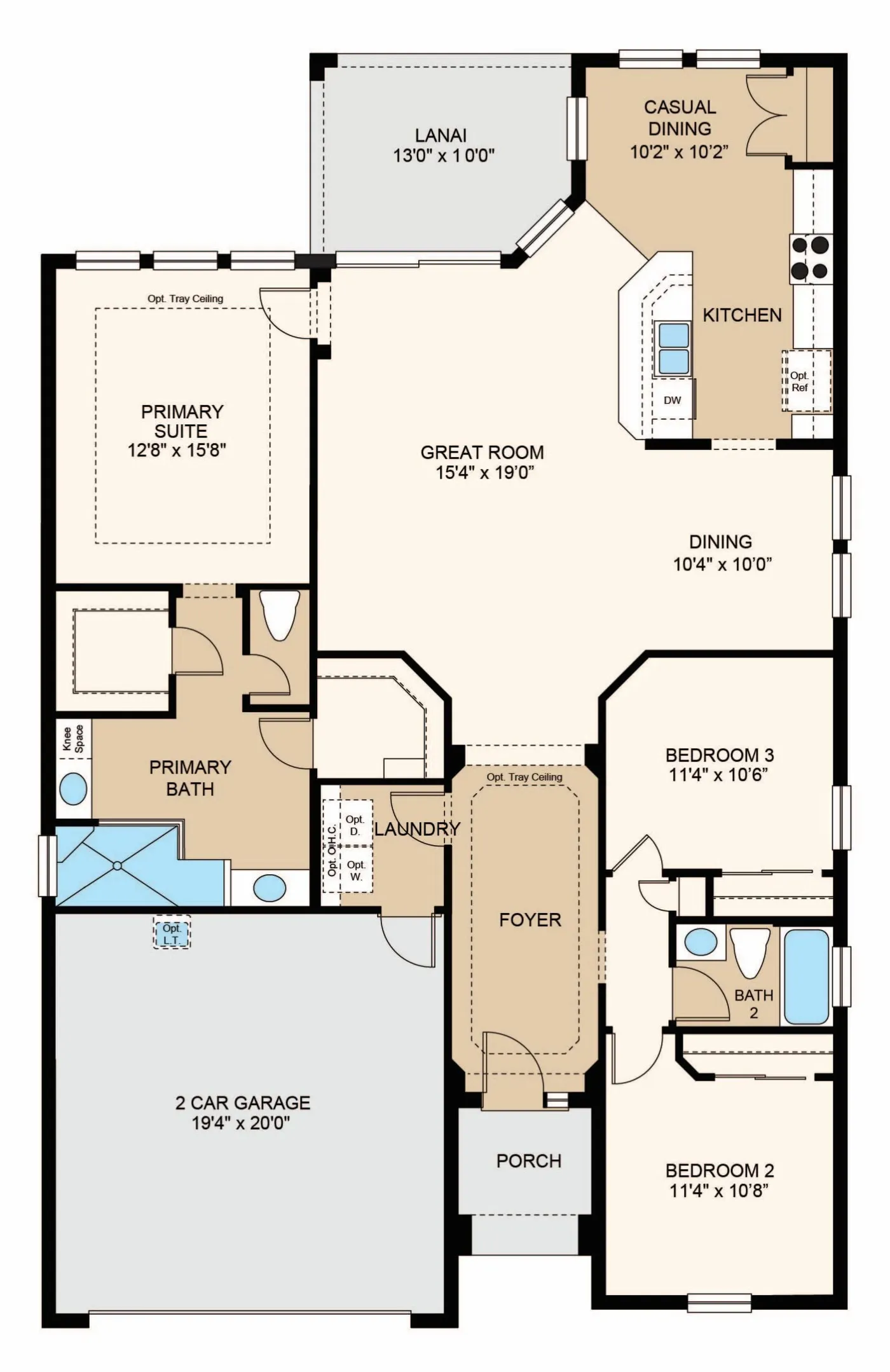 Aruba floor plan layout