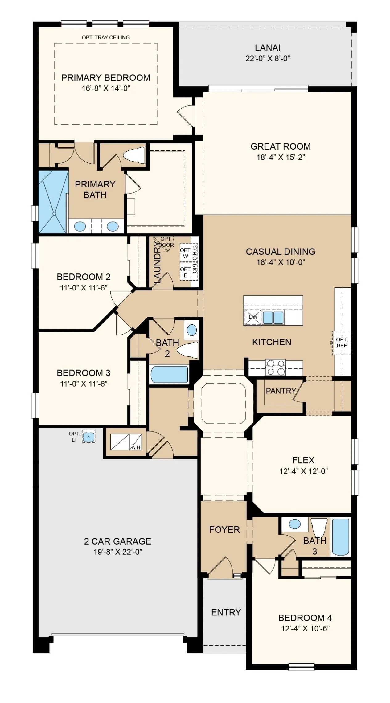 Grenada floor plan layout