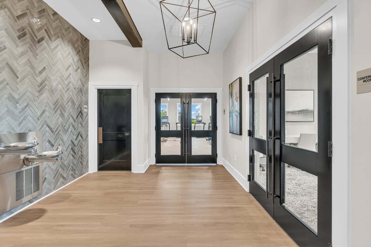 04 Clubhouse Hallway