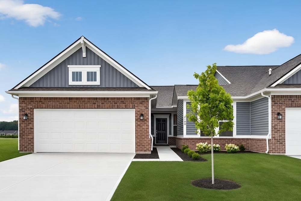 Courtyard 1586 - Quail West: Danville, Indiana - Taylor Morrison
