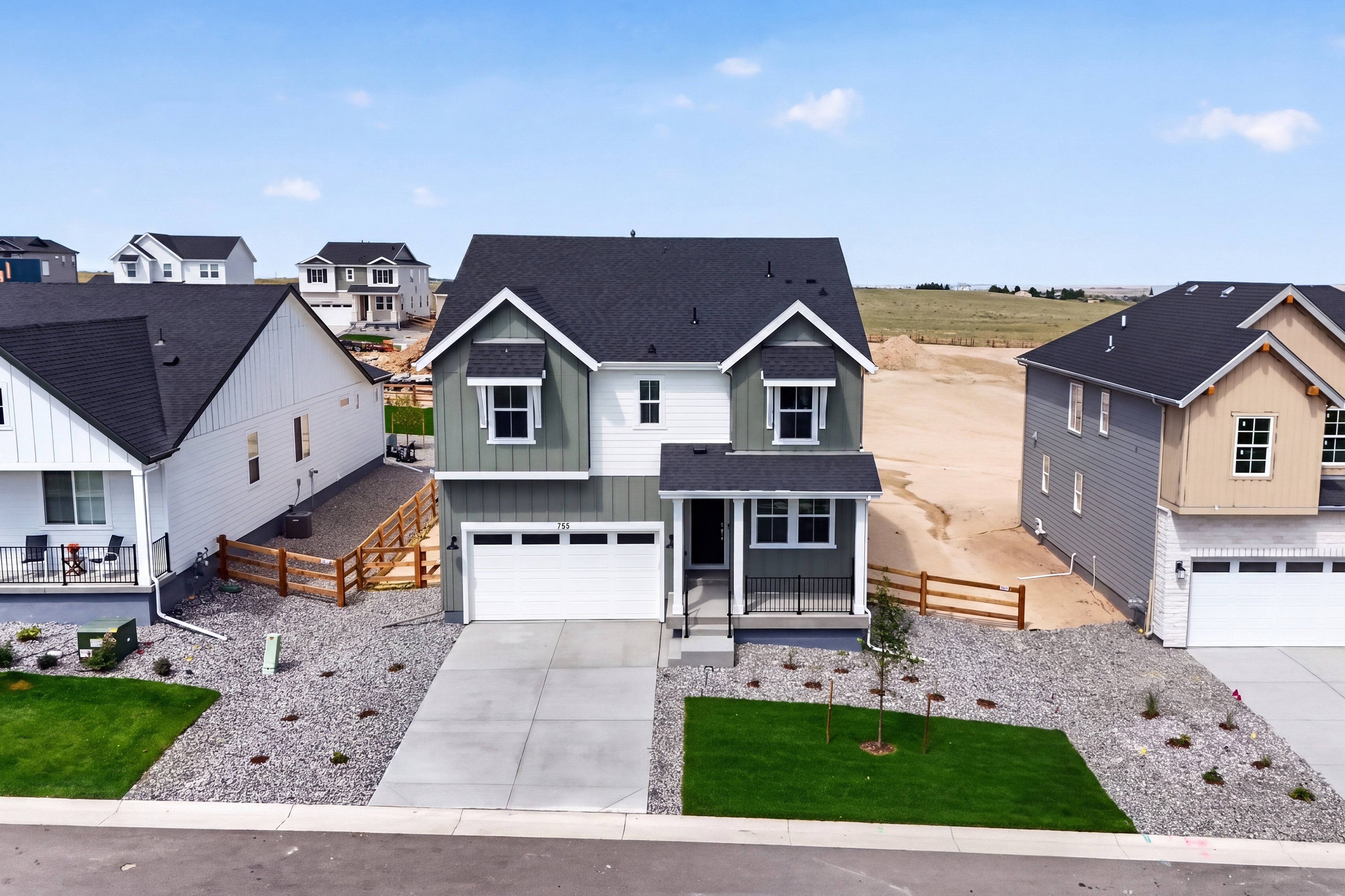 The Town Collection at Independence por Taylor Morrison en Denver Colorado