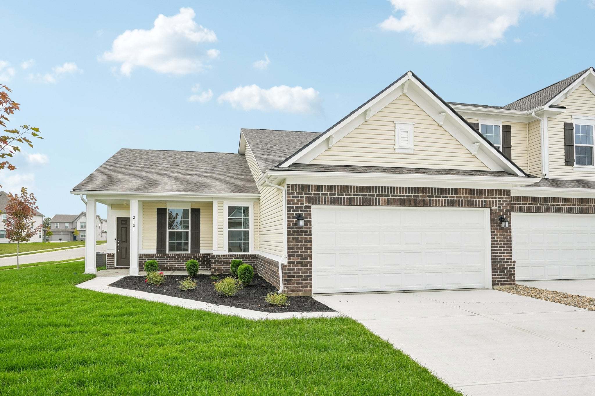 Courtyard 1601 - Quail West: Danville, Indiana - Taylor Morrison