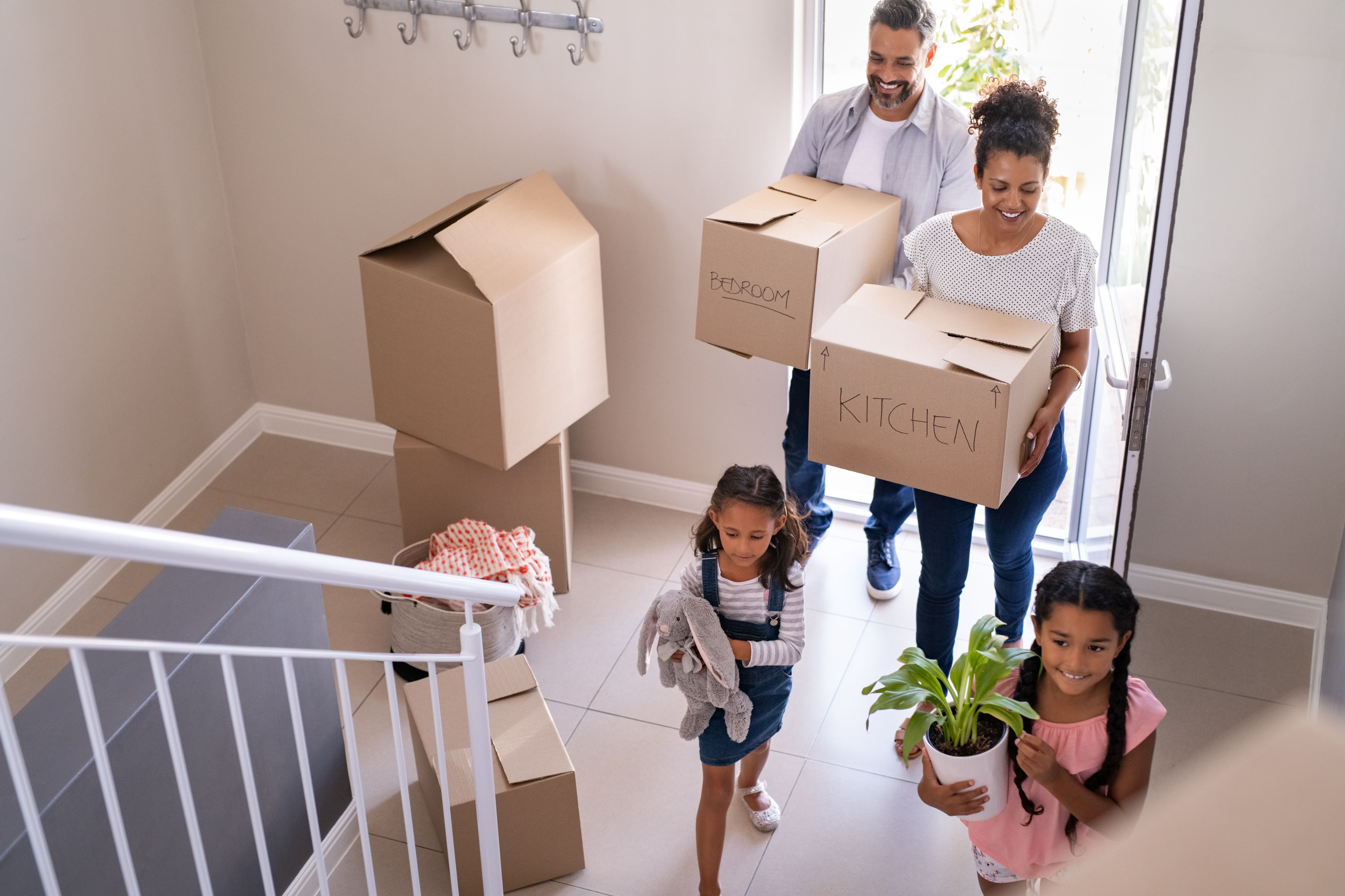 family moving in