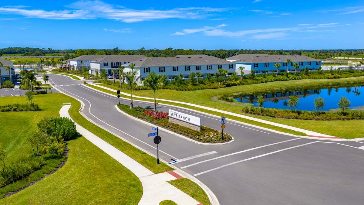 Entrance - The Towns at Skye Ranch-5 PS...