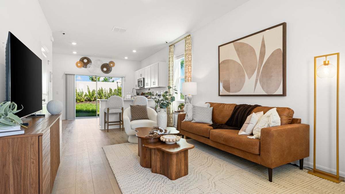 Hazel Model - The Towns at Skye Ranch-11 living