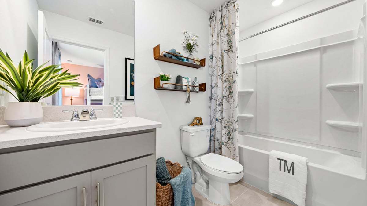 Ivy Model - The Towns at Skye Ranch-29 bathroom