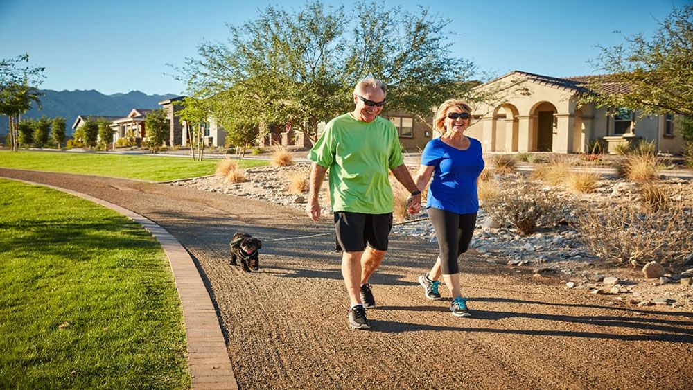 Victory at Verrado - Couple on Walk