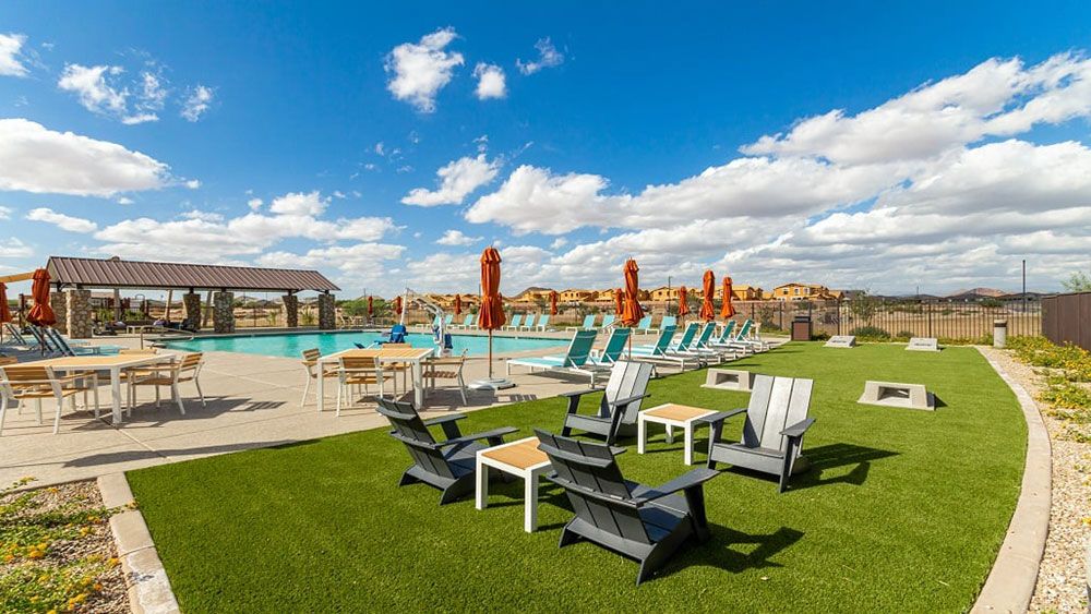 Avila Seating and Bags Area