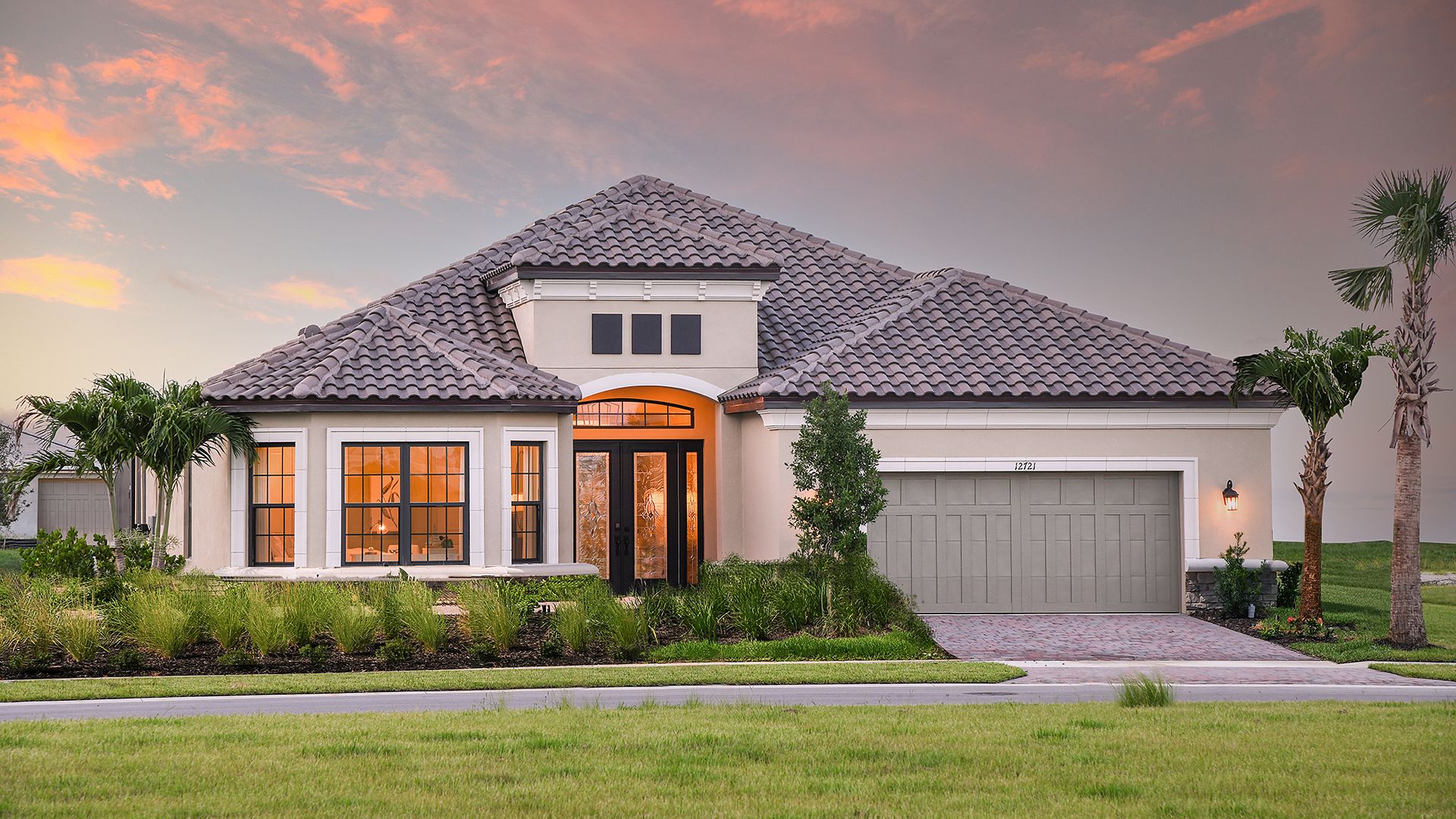 Esplanade-at-Tradition-Pallazio-ElevationDusk