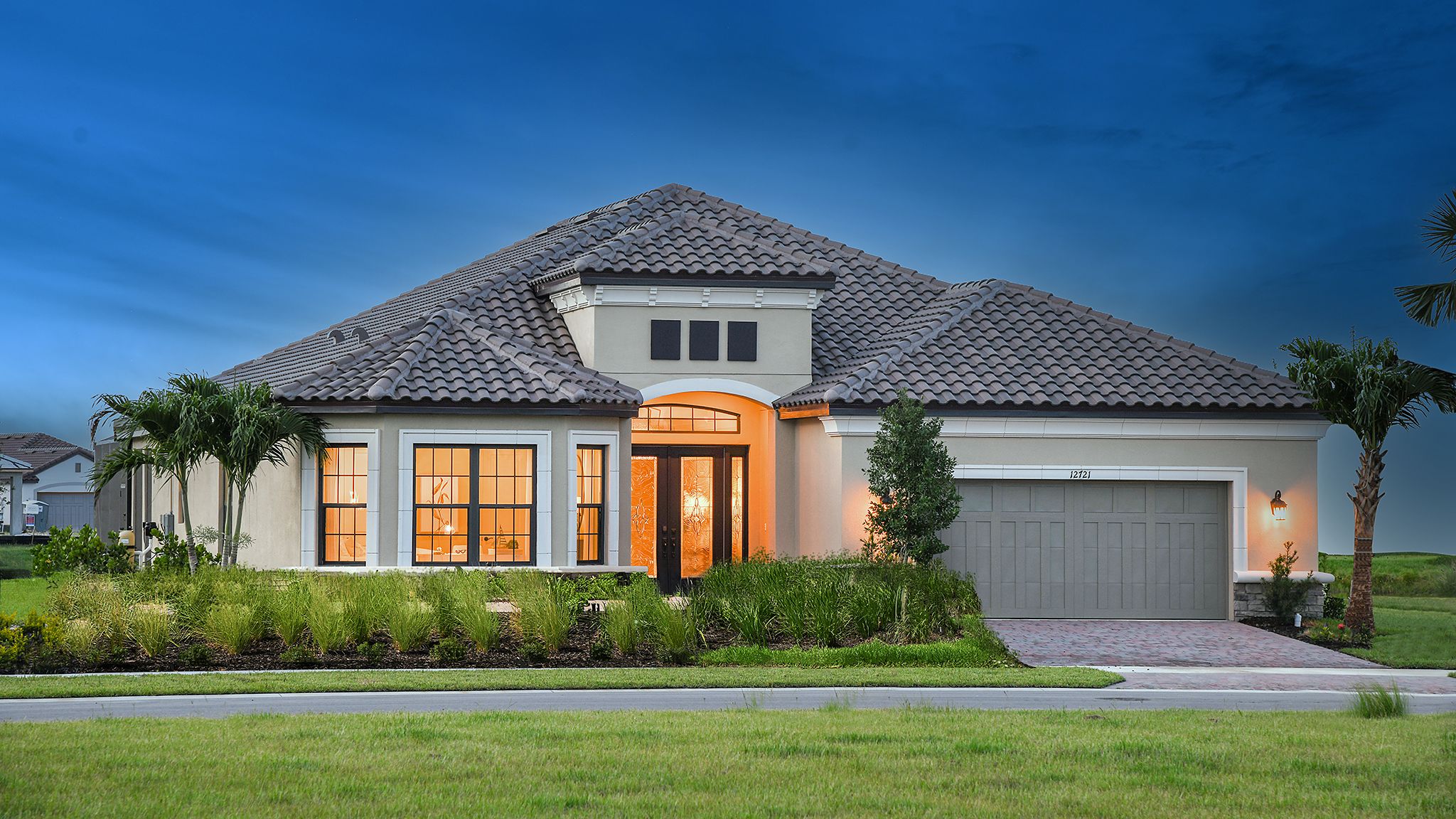 Esplanade-at-Tradition-Pallazio-ElevationNight