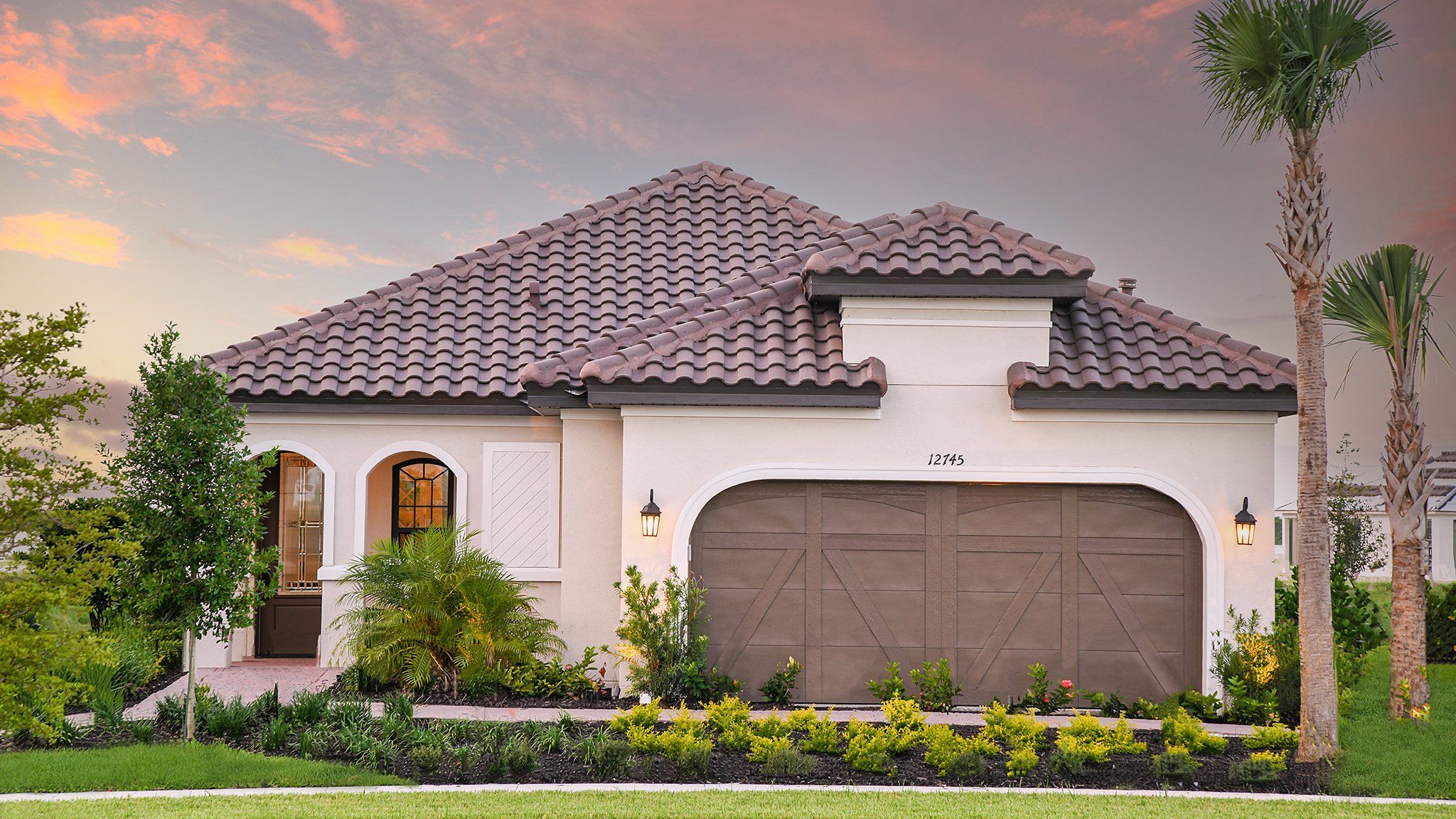 Esplanade-at-Tradition-Bergamo-ElevationDusk