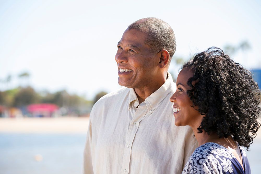 Smiling Mature Couple