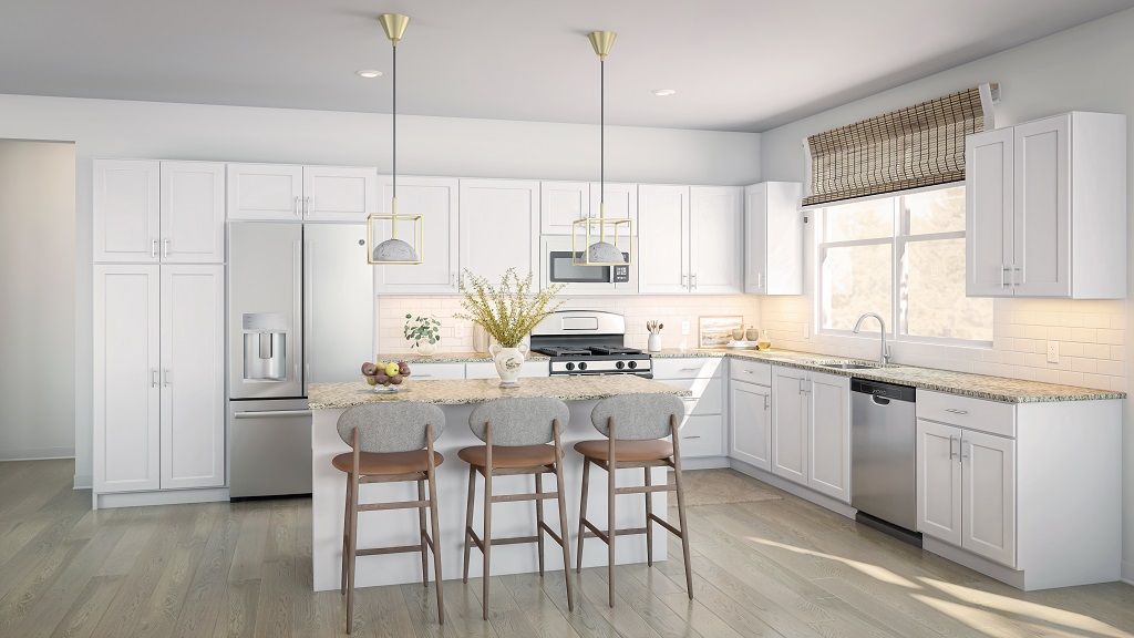 Plan 3 Kitchen Rendering