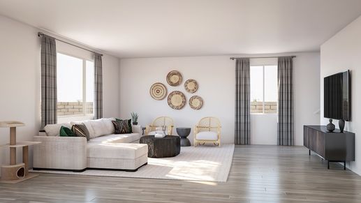 Plan 7 Great Room Rendering