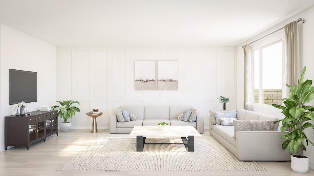 Plan 9 Great Room Rendering