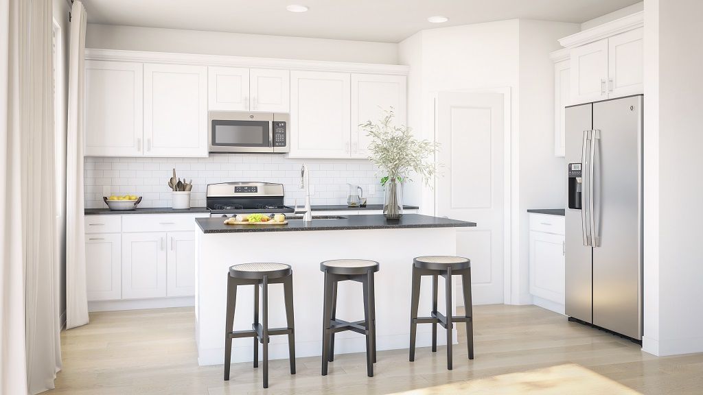 Plan 1 Kitchen Rendering