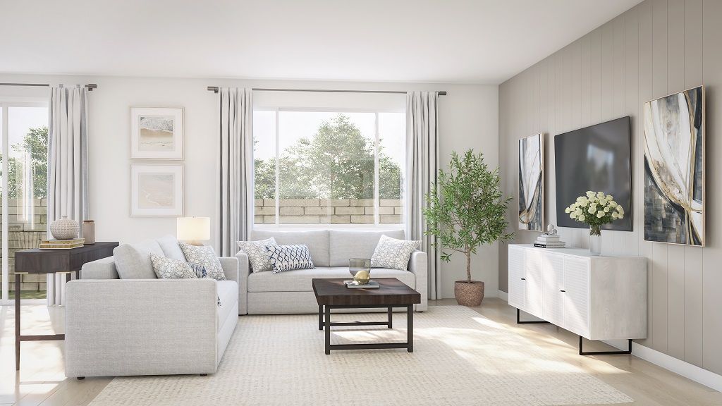 Plan 5 Great Room Rendering