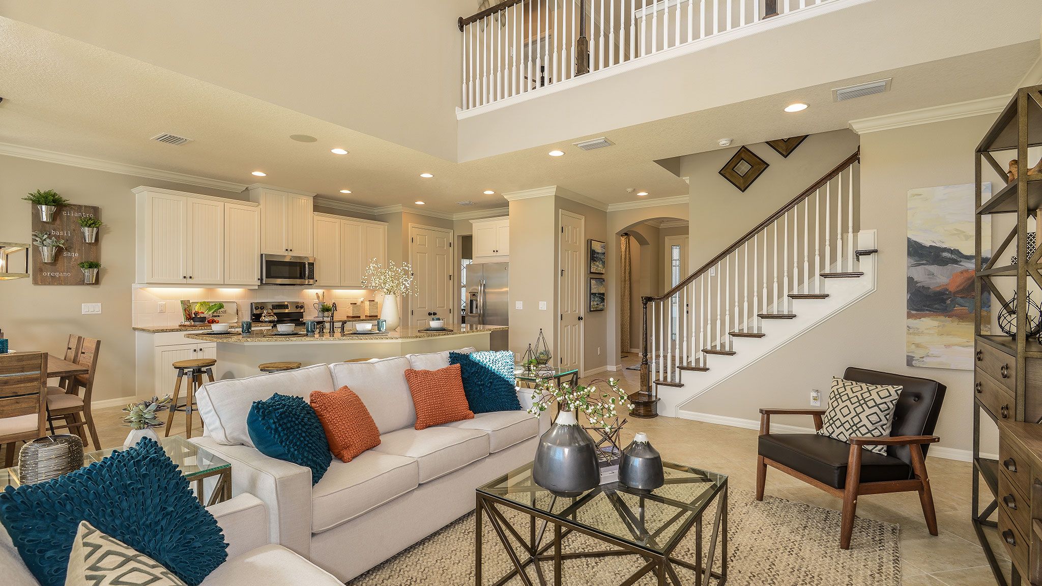 Bonaire Living Room and Kitchen Cypress...