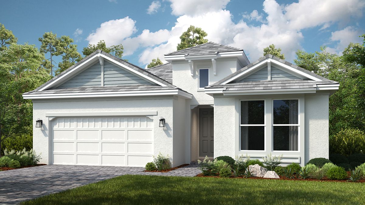 Azzurro Plan at Esplanade at Wiregrass Ranch in Wesley Chapel FL