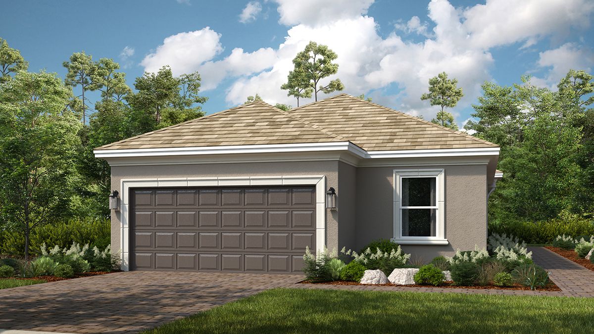 Arezzo Plan at Esplanade at Wiregrass Ranch in Wesley Chapel FL