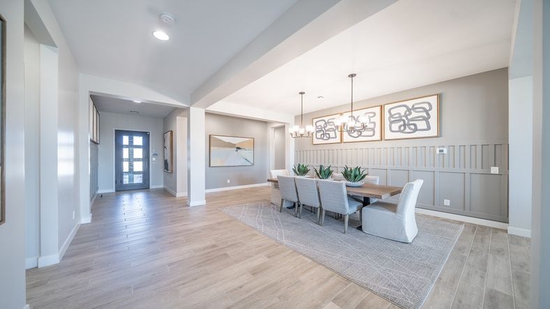 Foyer and Formal Dining Room