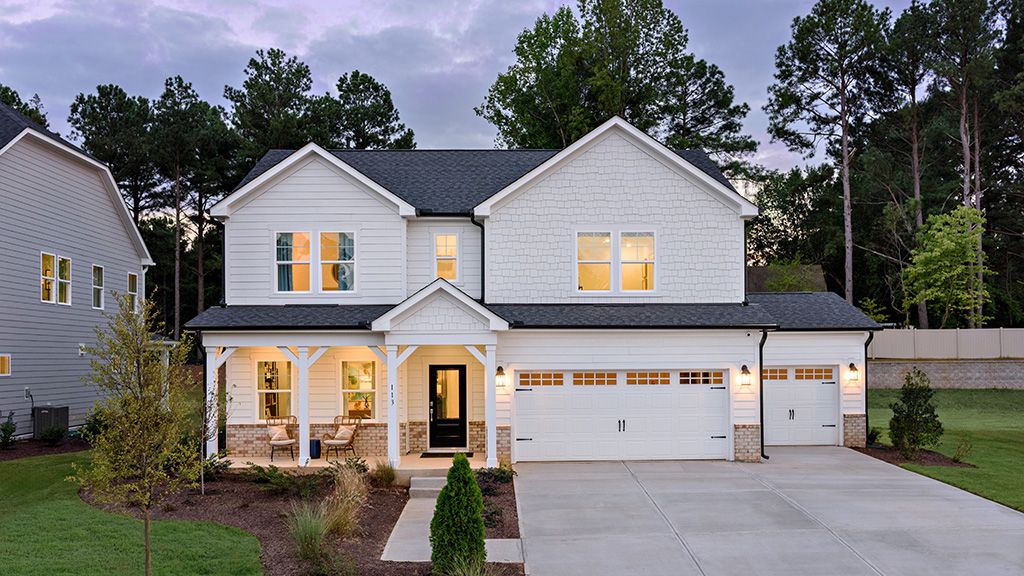 Caruso Homes Raleigh Durham Floor Plans in Wake County NC