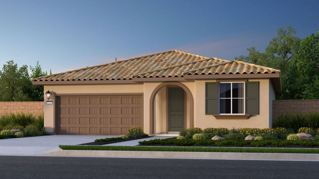 Elevation A: Spanish Colonial Color Scheme 5