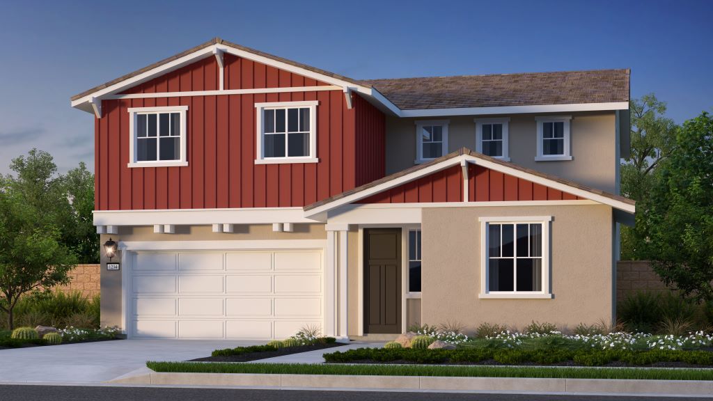 Elevation B: California Craftsman Color Scheme 7
