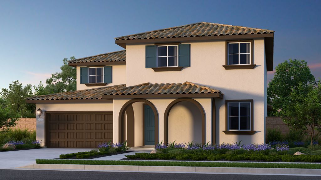 Elevation A: Spanish Colonial Color Scheme 4