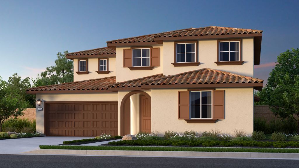 Elevation A: Spanish Colonial Color Scheme 1