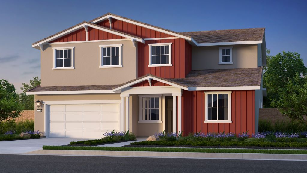 Elevation B: California Craftsman Color Scheme 7