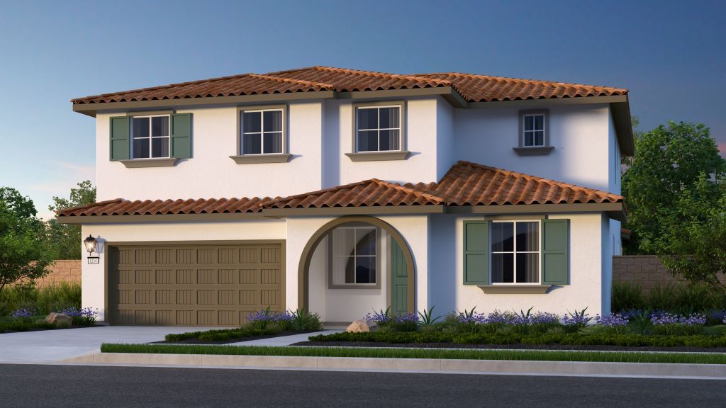 Elevation A: Spanish Colonial Color Scheme 2
